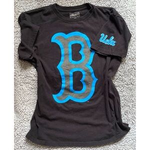 Champs Men’s Small UCLA Bruins Black, Blue & Gray Short Sleeve T-Shirt.
